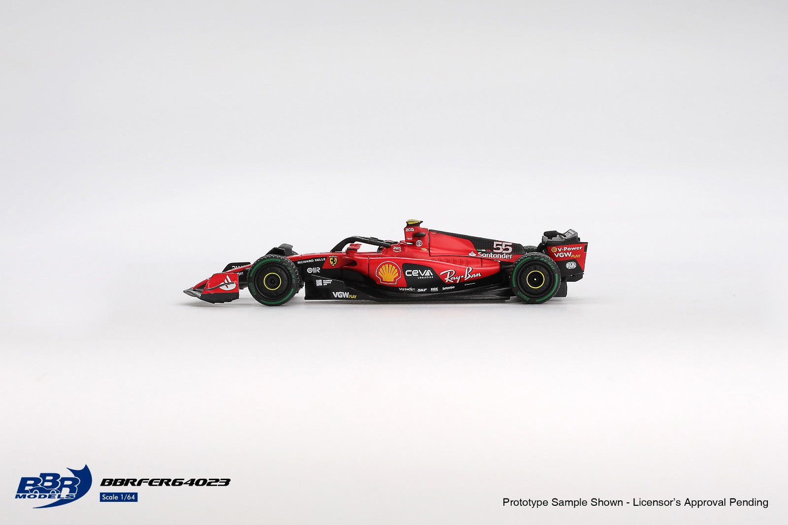 Ferarri SF23 #55 C. Sainz F1 2023 Monaco GP