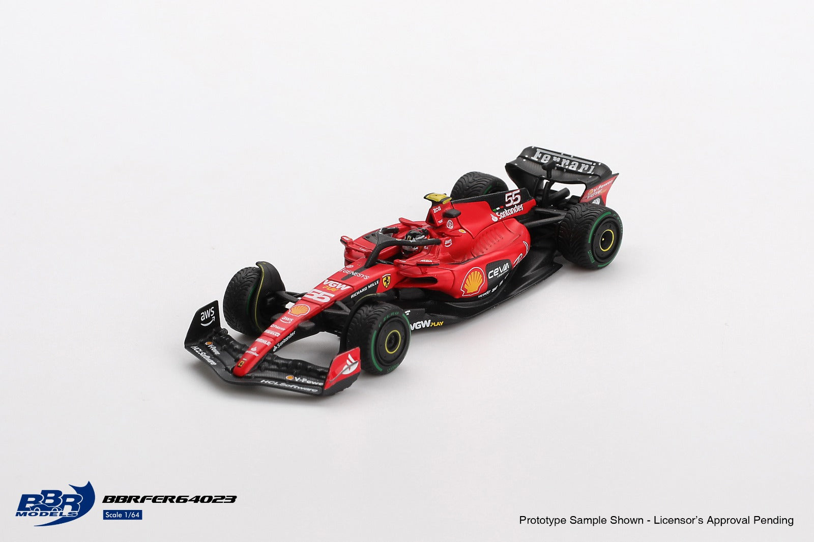 Ferarri SF23 #55 C. Sainz F1 2023 Monaco GP