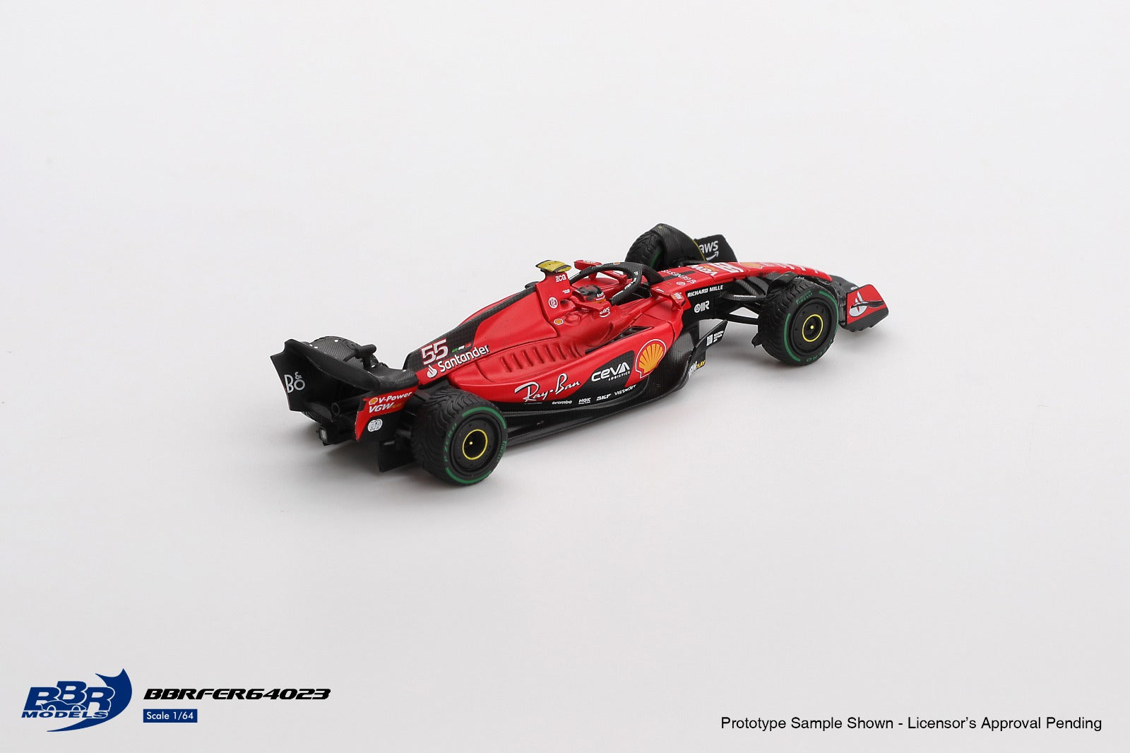 Ferarri SF23 #55 C. Sainz F1 2023 Monaco GP