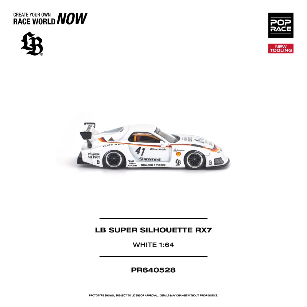 Mazda RX-7 MK3 FD3S Lb-Silhouette Works White #41