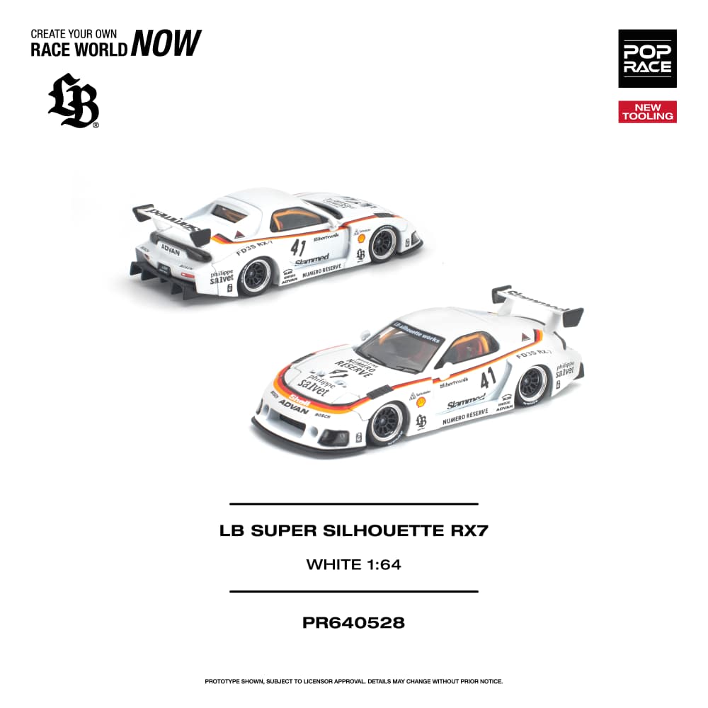 Mazda RX-7 MK3 FD3S Lb-Silhouette Works White #41