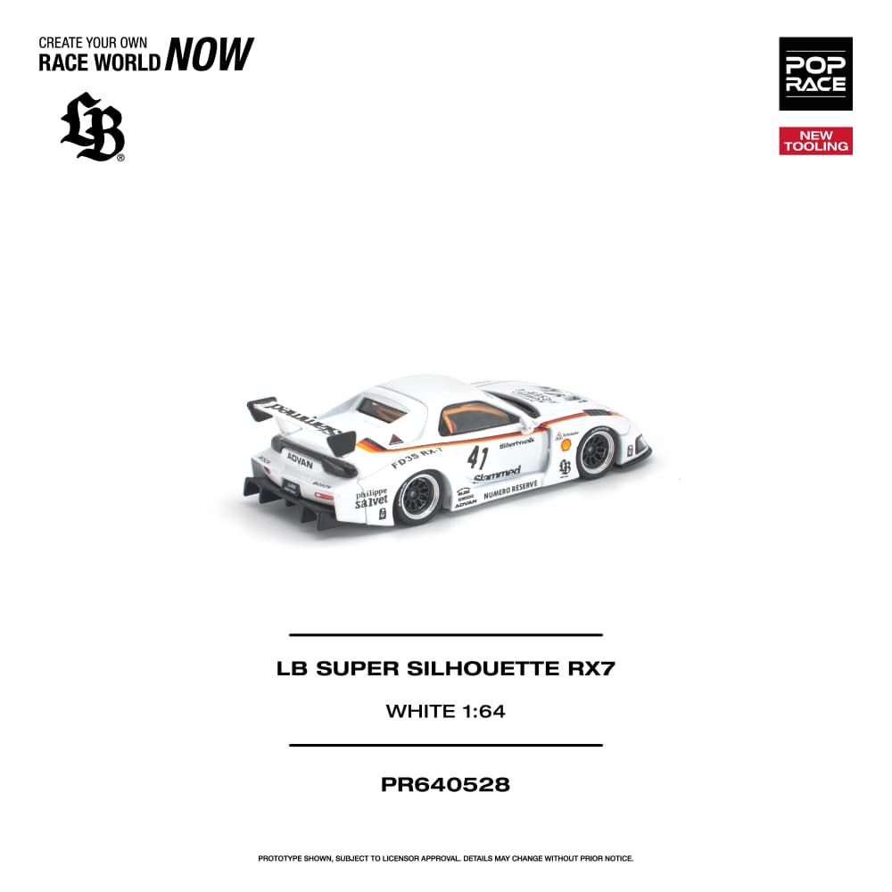 Mazda RX-7 MK3 FD3S Lb-Silhouette Works White #41