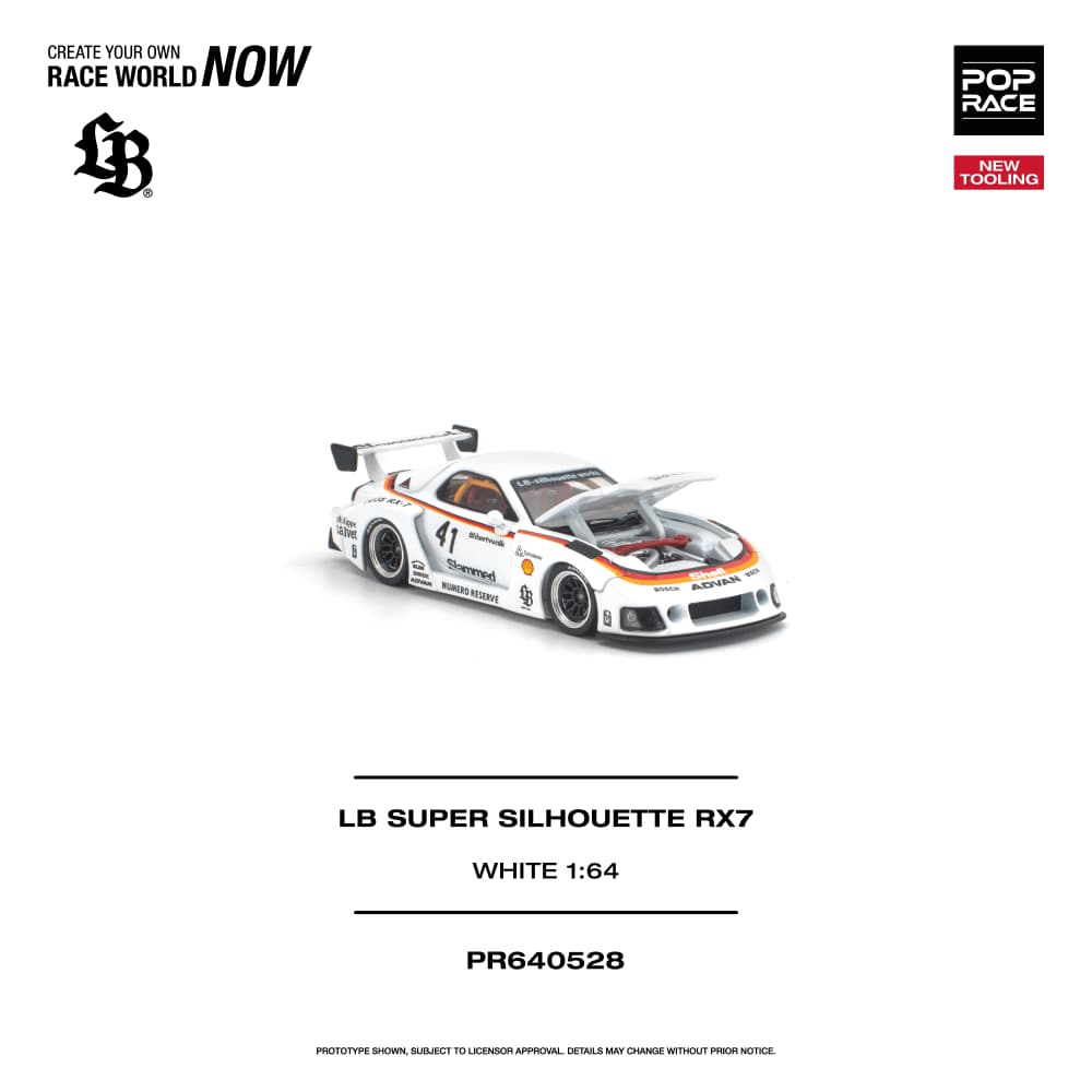 Mazda RX-7 MK3 FD3S Lb-Silhouette Works White #41