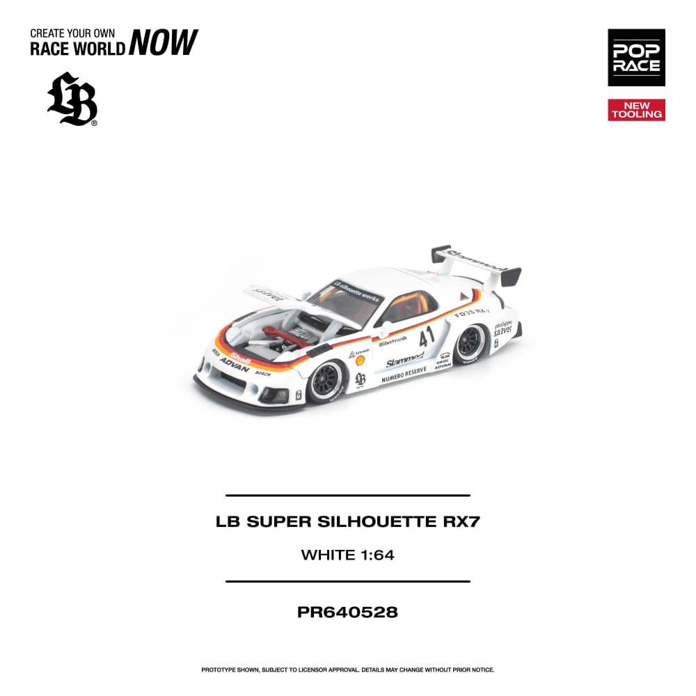 Mazda RX-7 MK3 FD3S Lb-Silhouette Works White #41