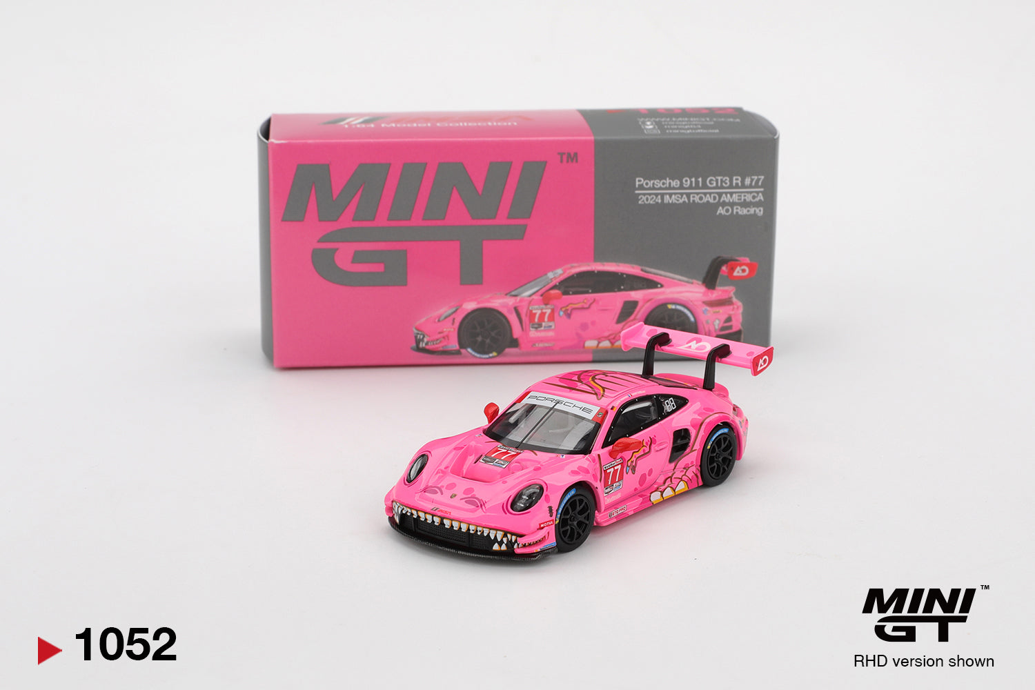 Porsche 911 GT3 R #77 AO Racing 2024 IMSA Road America