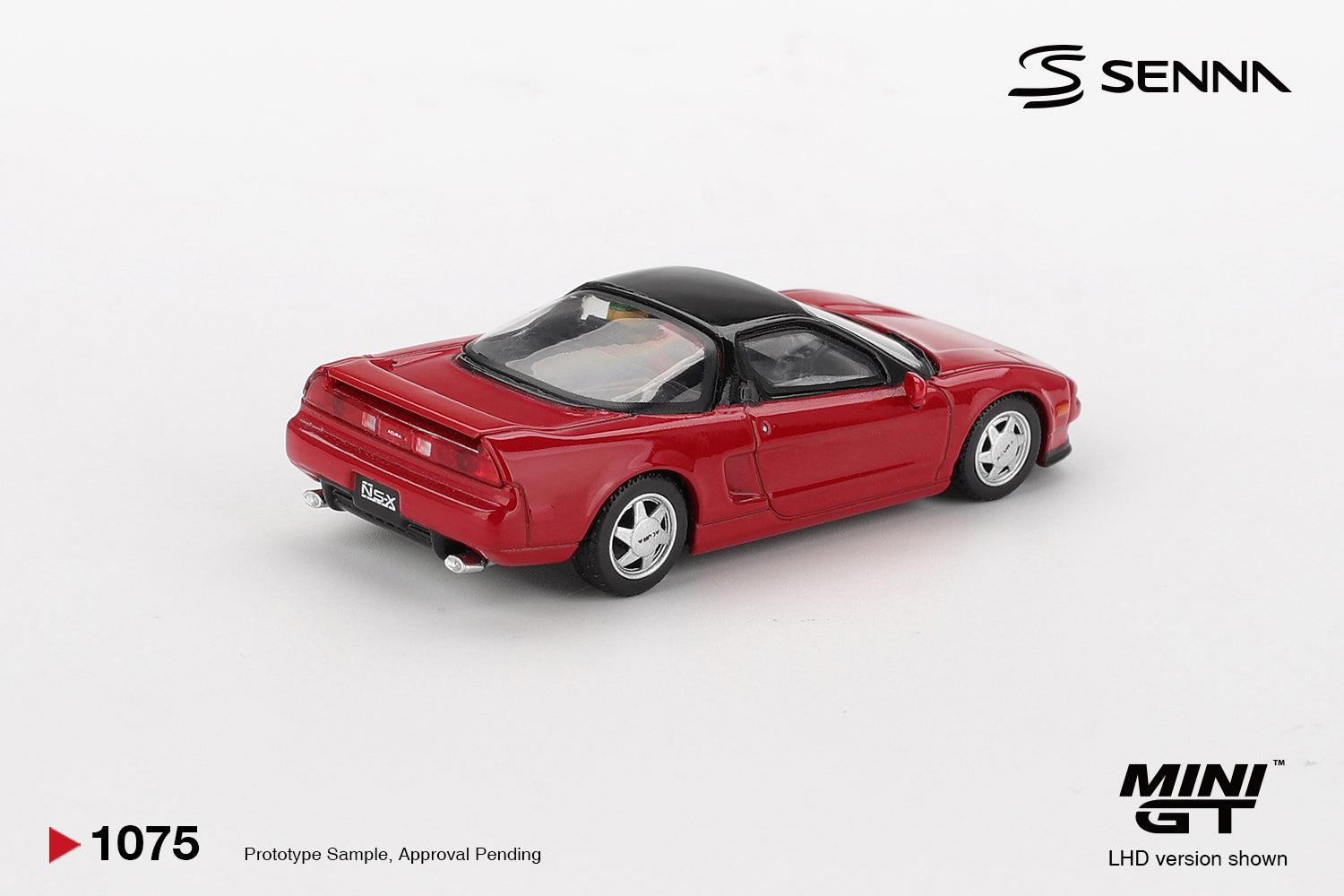 Honda NS-X Prototype Midship Sports with Figure 1989 Ayrton Senna