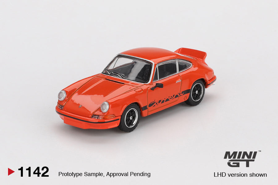Porsche 911 Carrera RS 2.7 Tangerine with Black Livery