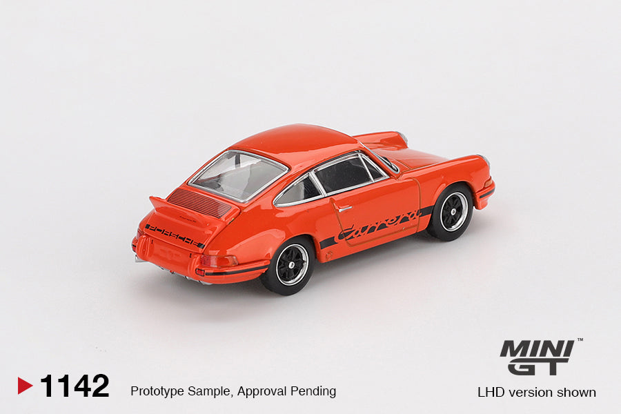 Porsche 911 Carrera RS 2.7 Tangerine with Black Livery