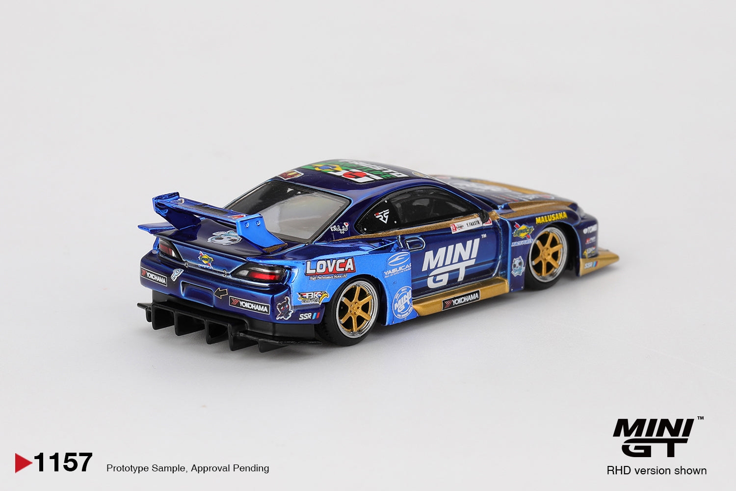 Nissan LB-Super Silhouette S15 SILVIA #555 Team MINI GT Liberty Walk 2025 Formula Drift
