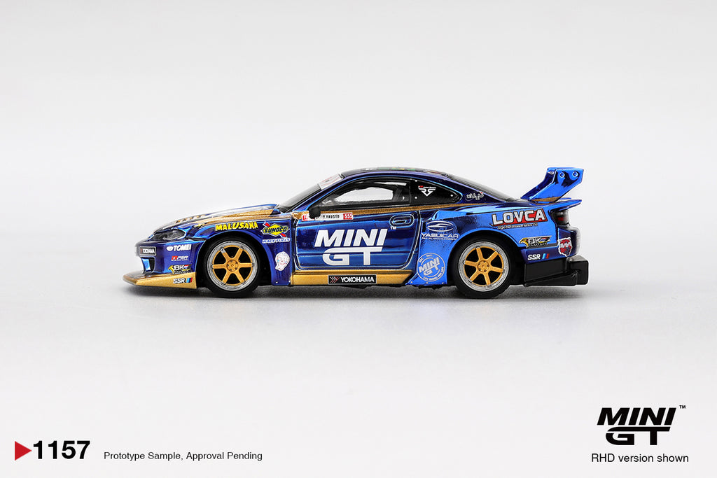 Nissan LB-Super Silhouette S15 SILVIA #555 Team MINI GT Liberty Walk 2025 Formula Drift