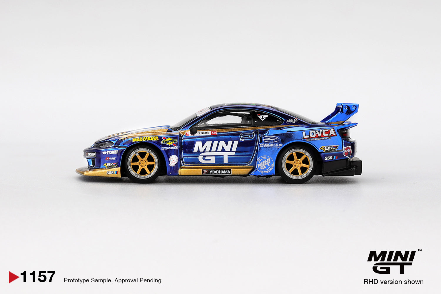 Nissan LB-Super Silhouette S15 SILVIA #555 Team MINI GT Liberty Walk 2025 Formula Drift