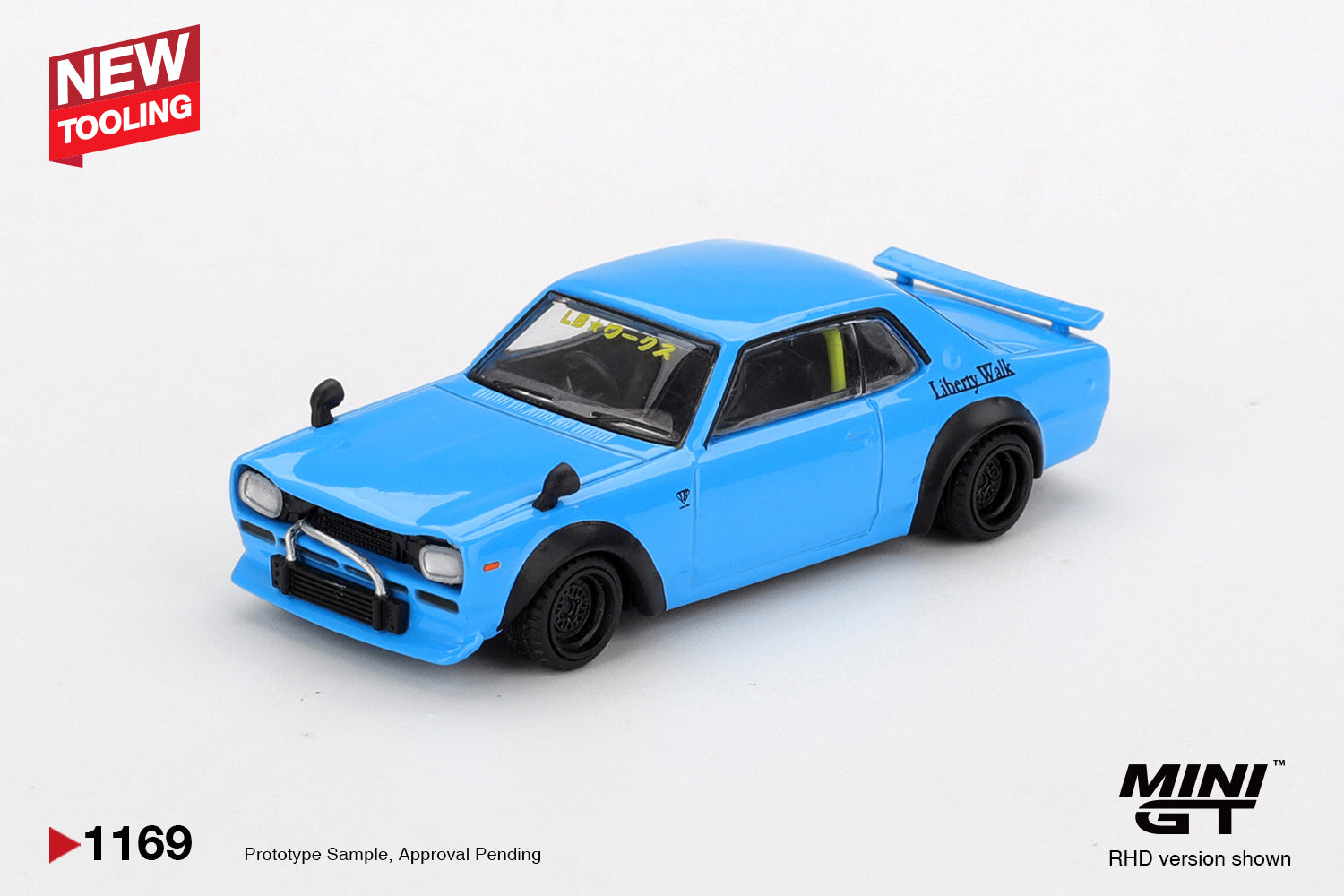 Nissan LB Works HAKOSUKA Baby Blue