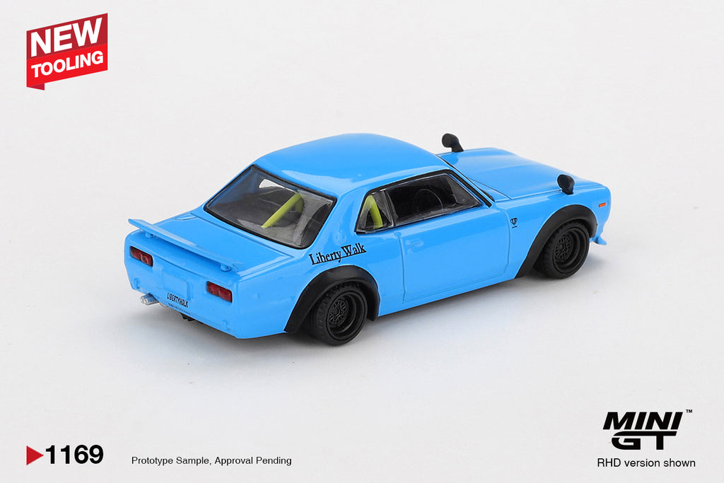 Nissan LB Works HAKOSUKA Baby Blue