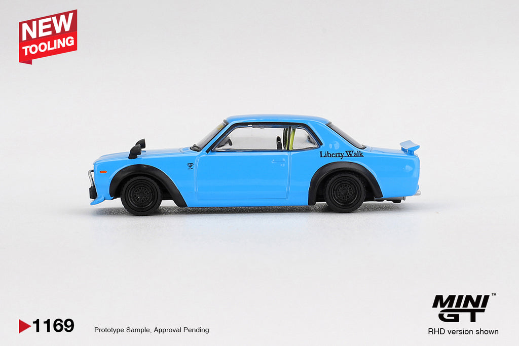 Nissan LB Works HAKOSUKA Baby Blue