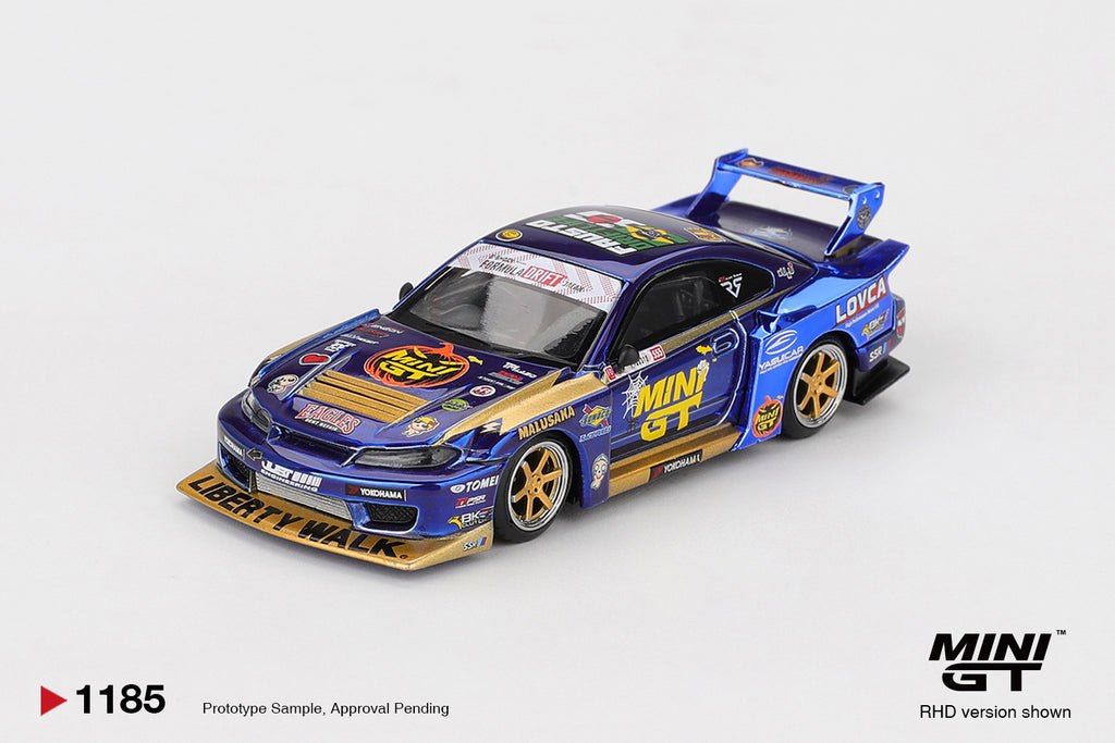 Nissan LB-Super Silhouette S15 Silvia #555 Team MINI GT Liberty Walk 2025 Formula Drift Halloween Special