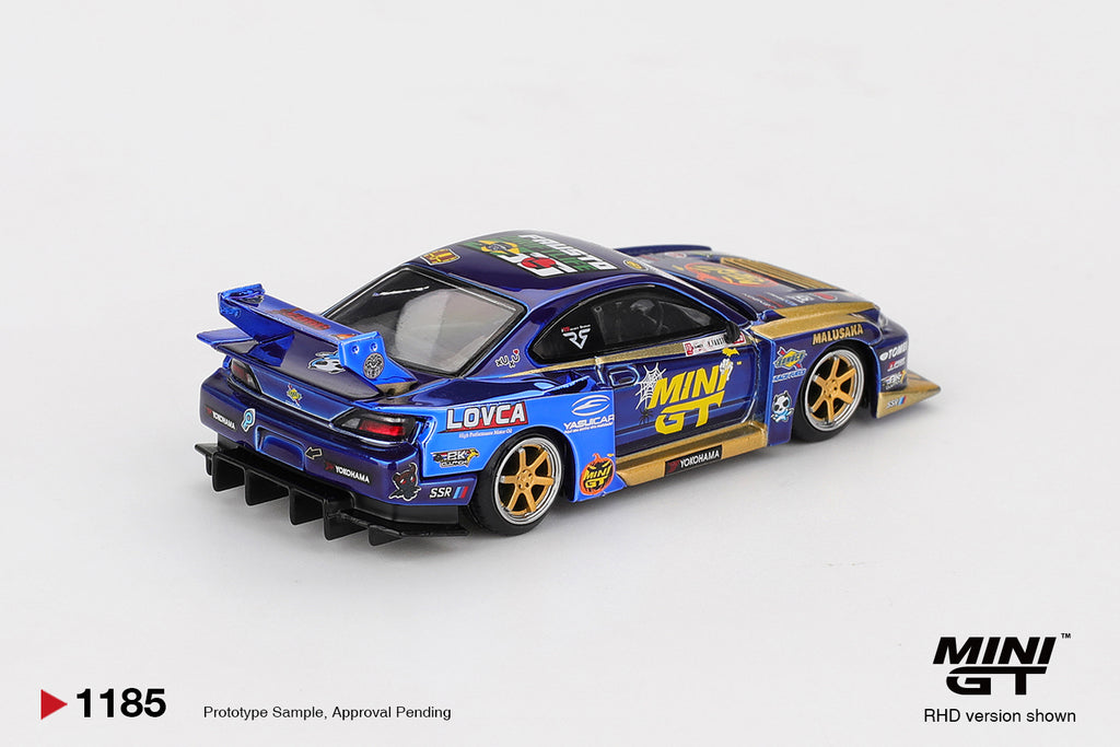 Nissan LB-Super Silhouette S15 Silvia #555 Team MINI GT Liberty Walk 2025 Formula Drift Halloween Special