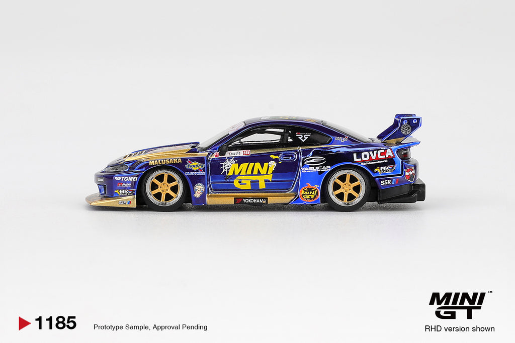 Nissan LB-Super Silhouette S15 Silvia #555 Team MINI GT Liberty Walk 2025 Formula Drift Halloween Special