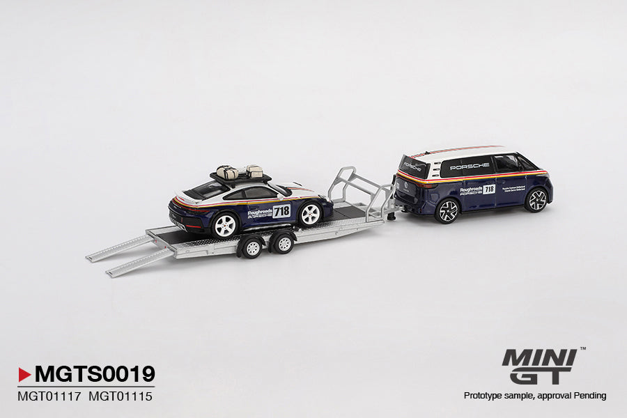 Posche 911 Dakar #718 & Volkswagen ID. Buzz Porsche Centrum Gelderland Roughroads Set