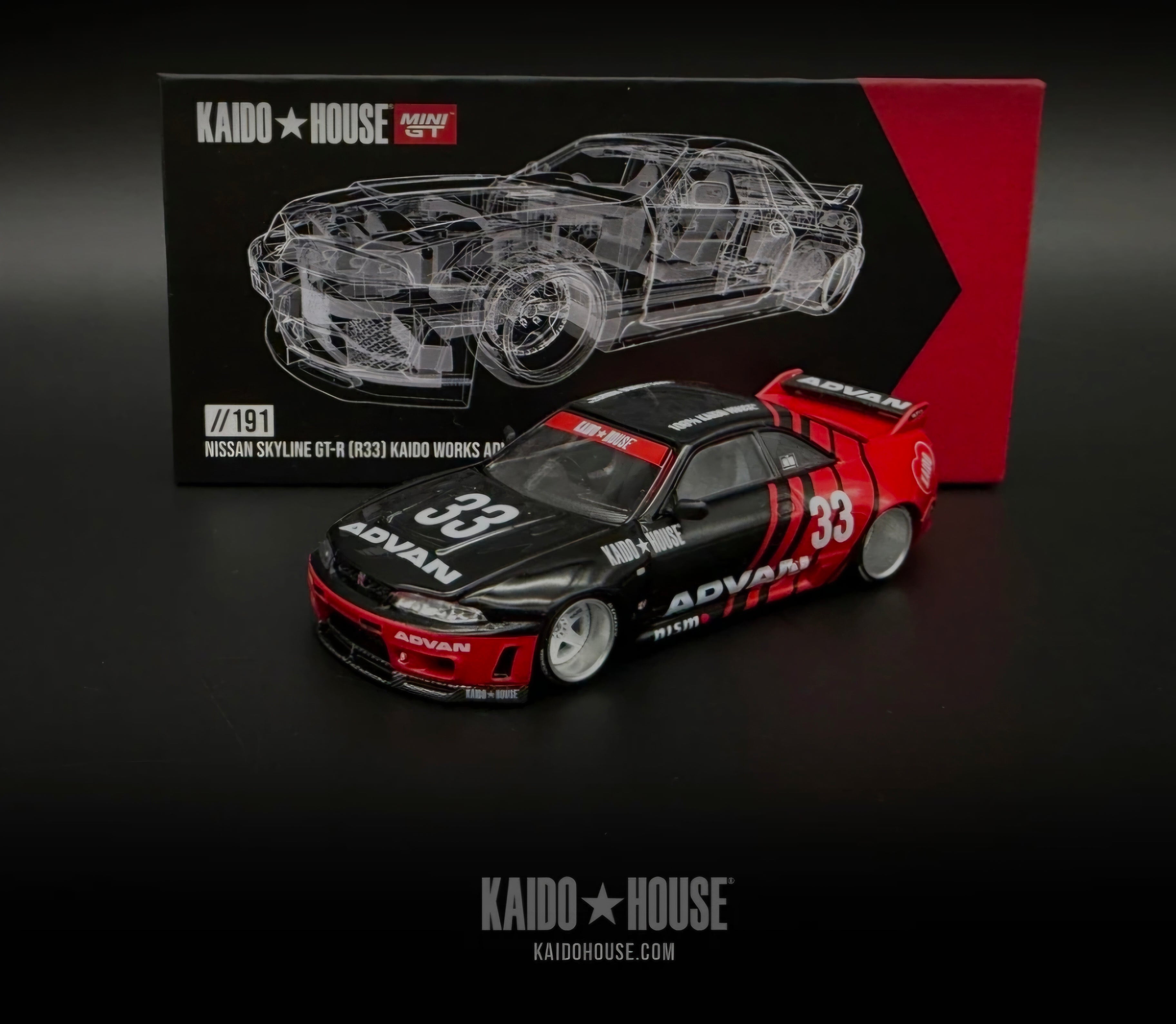 Nissan Skyline GT-R (R33) Kaido Works ADVAN