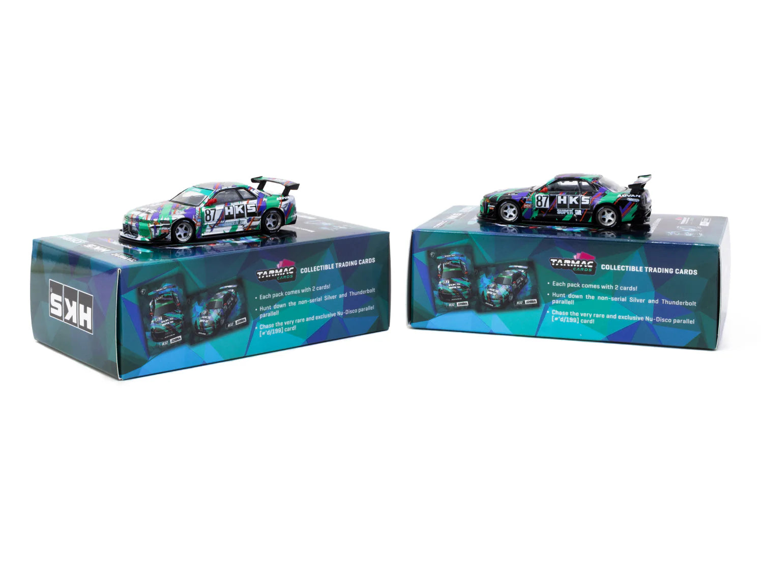 Nissan Skyline (R32) Widebody HKS - Trading Cards Combo