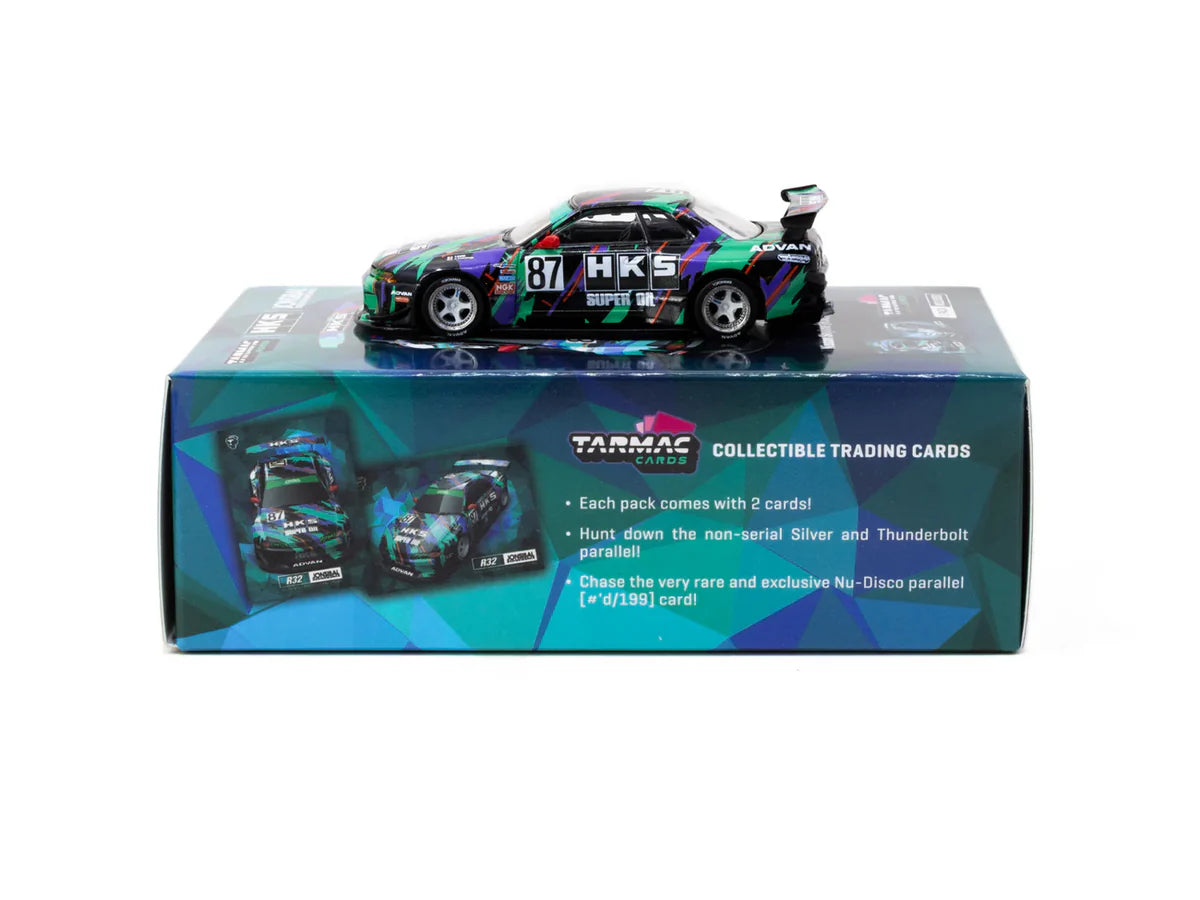 Nissan Skyline (R32) Widebody HKS - Trading Cards Combo