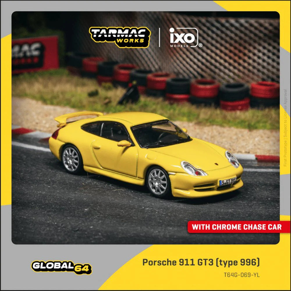 Porsche 911 GT3 (type 996) Yellow