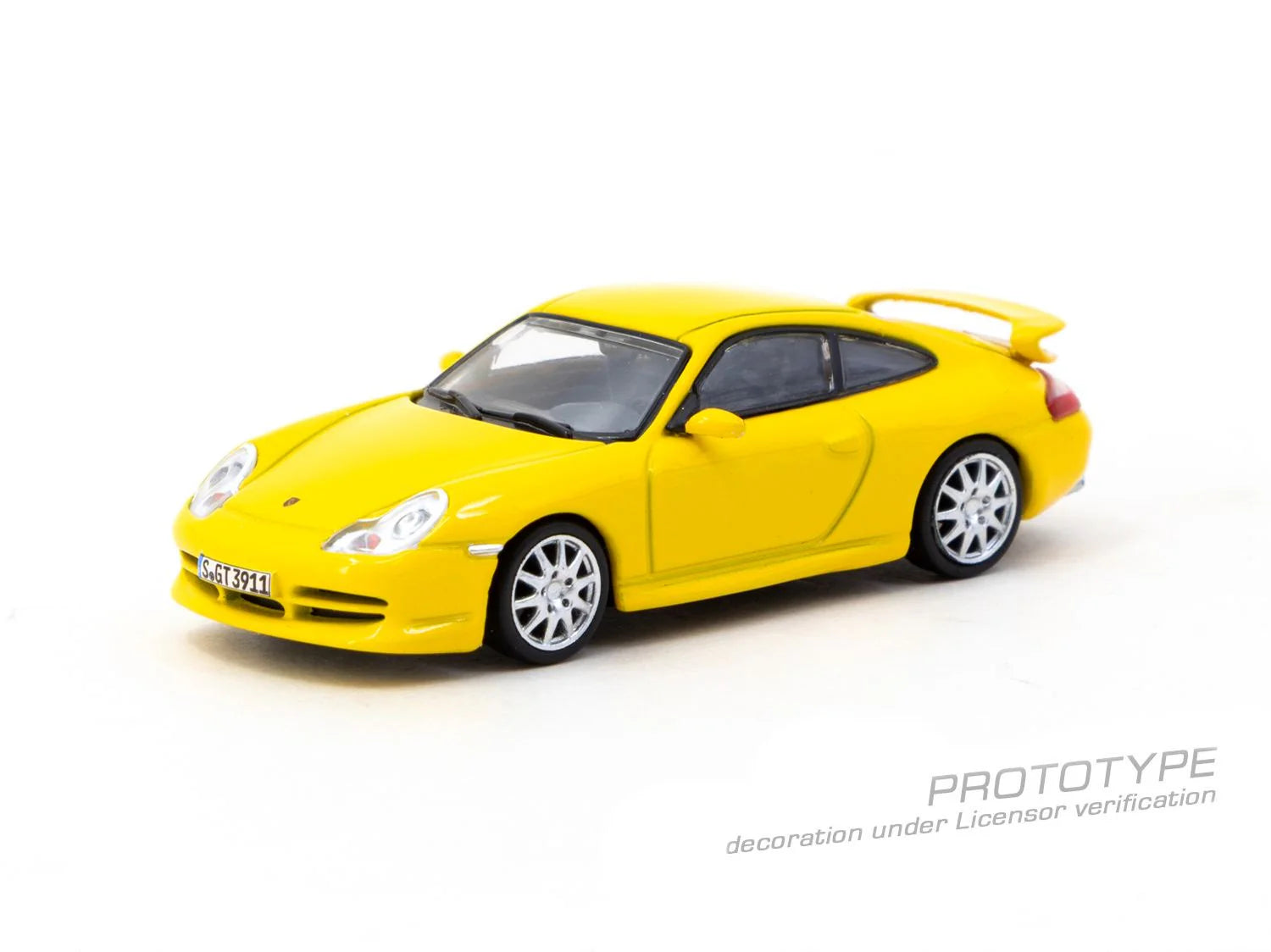Porsche 911 GT3 (type 996) Yellow