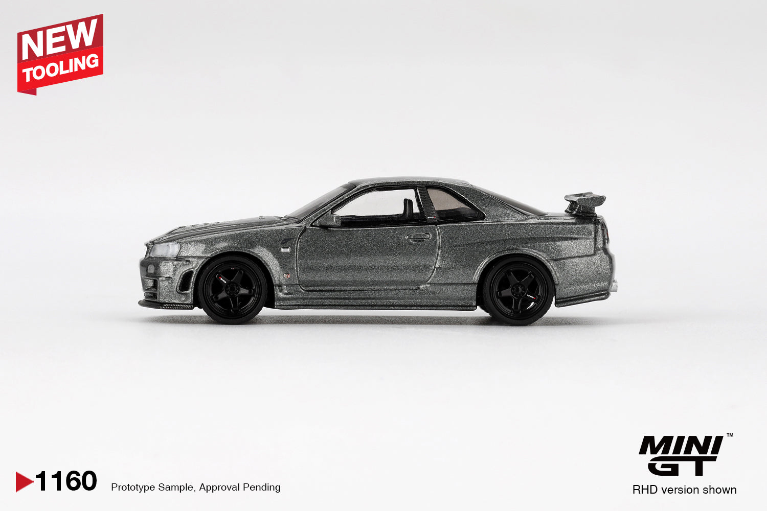 Nissan Skyline GT-R Dark Metal Gray (NISMO BNR34 CRS Version)
