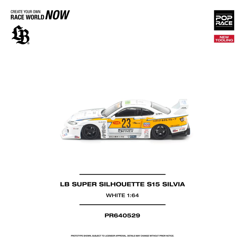 Nissan S15 Silvia LB Super Silhouette White