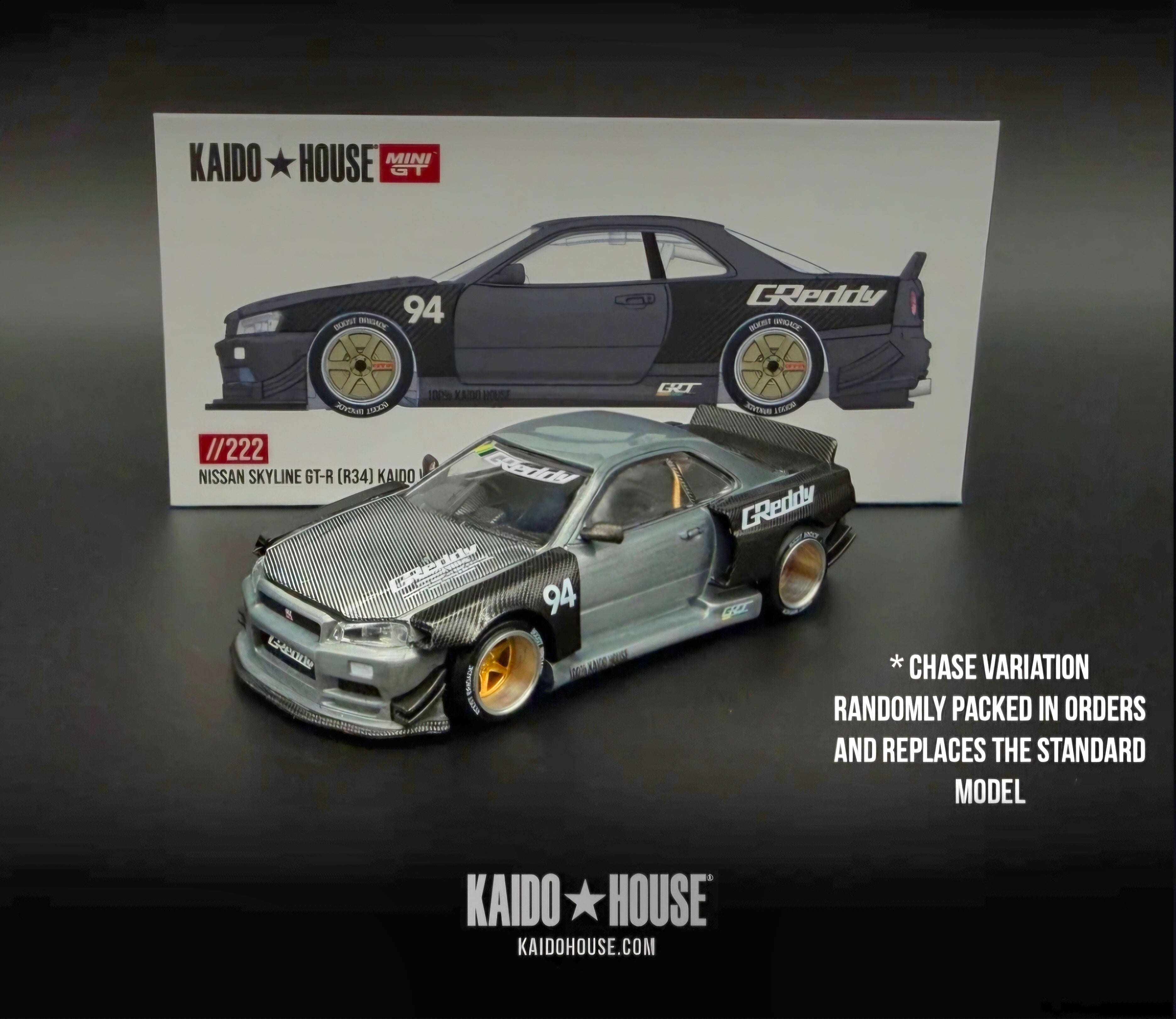 Kaido GT Nissan Skyline GT-R (R34) Kaido Works® Greddy V2