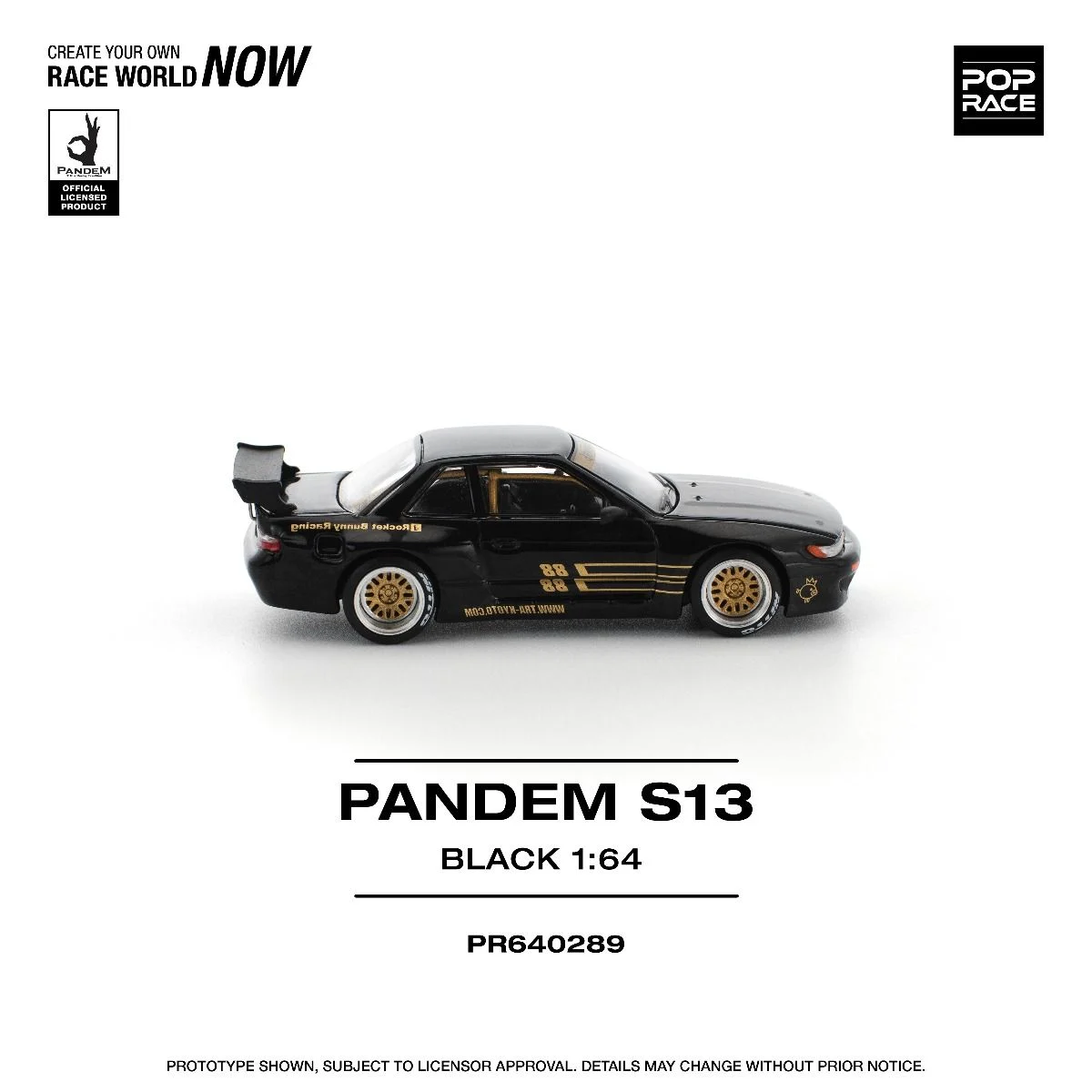 PANDEM Silvia S13 Black