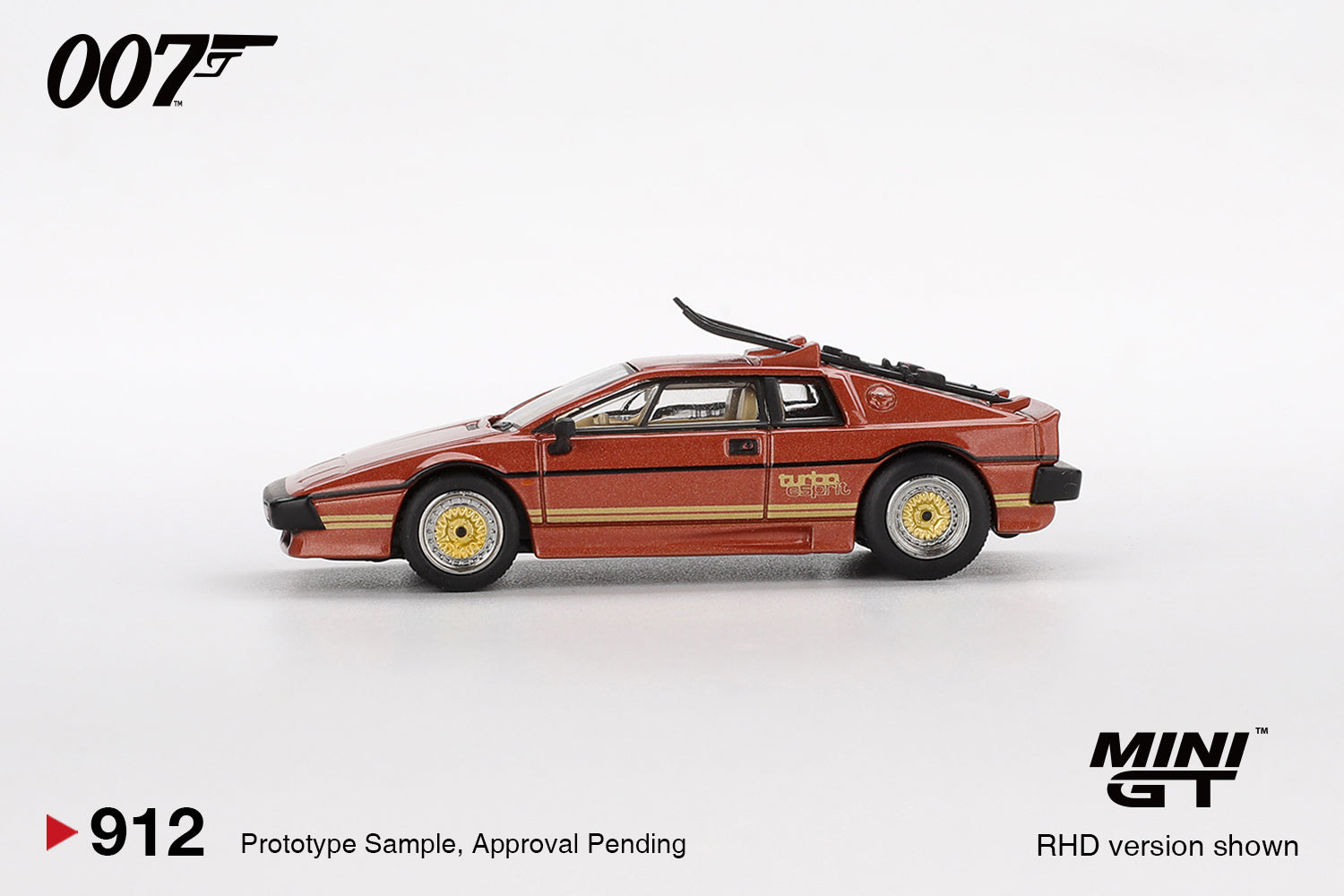 Lotus Esprit Turbo Copper Fire Metallic "For Your Eyes Only"