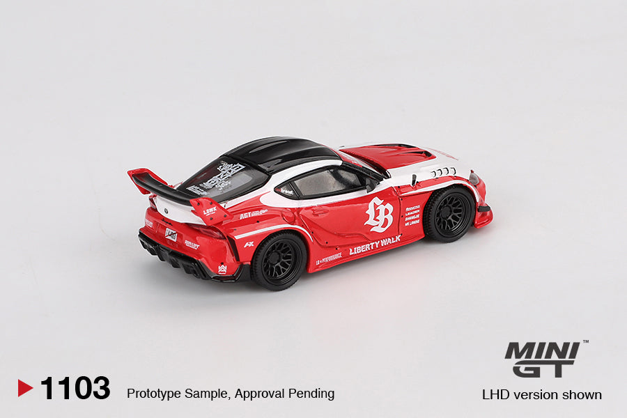 LB WORKS Toyota GR Supra Red White