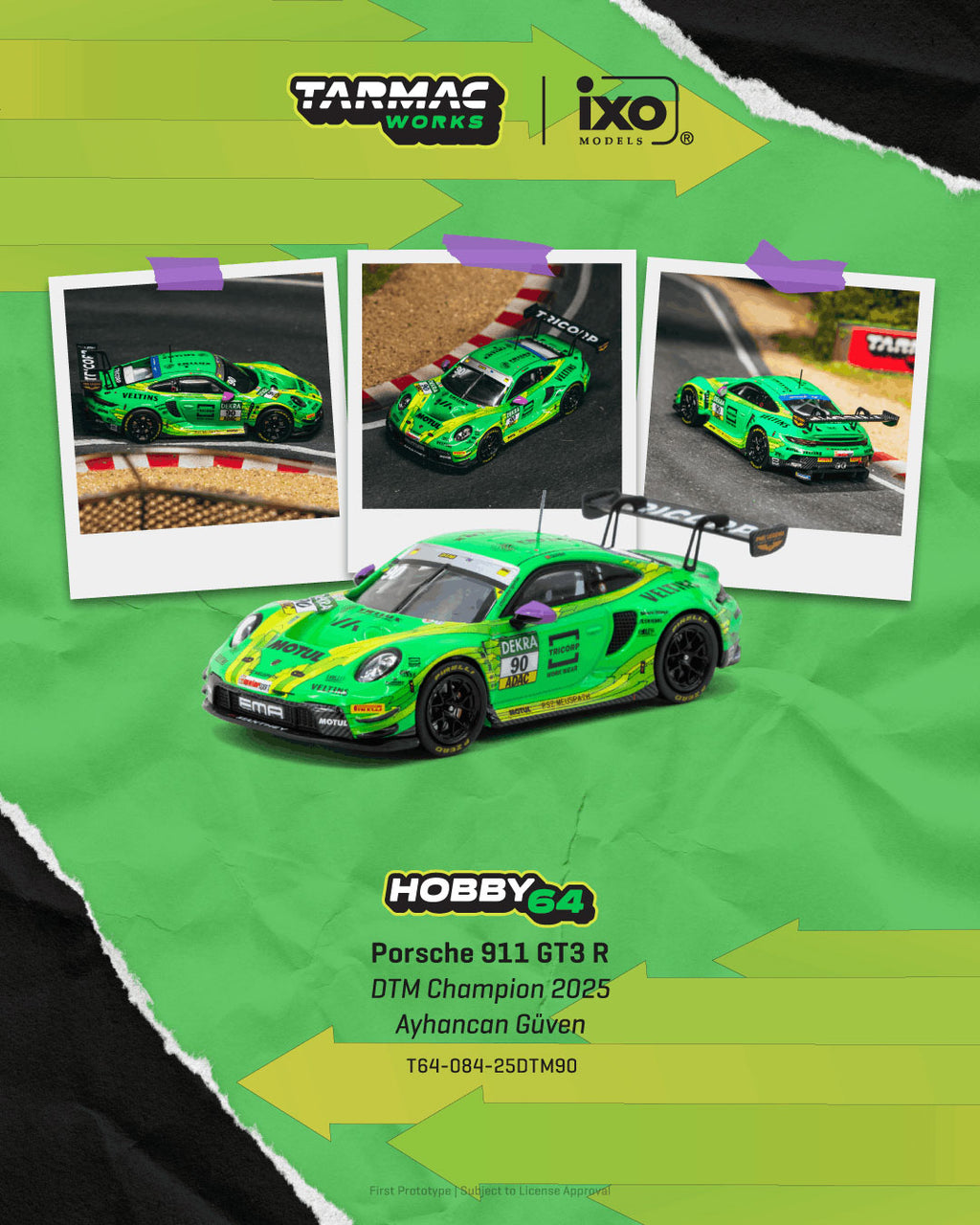 Porsche 911 GT3 R DTM Champion 2025