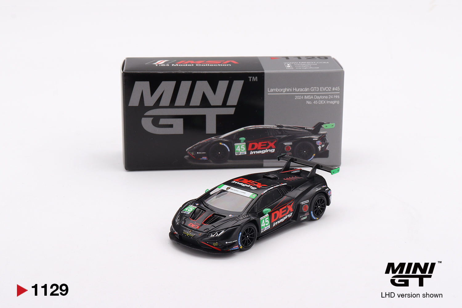 Lamborghini Huracán GT3 EVO2 #45 No. 45 DEX Imaging  2024 IMSA Daytona 24 Hrs