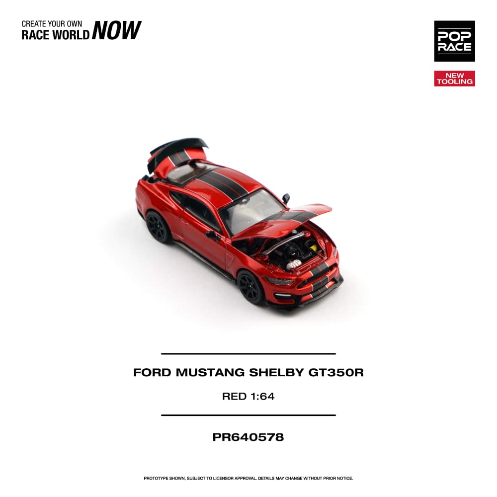 Ford Mustang Shelby GT350R Red