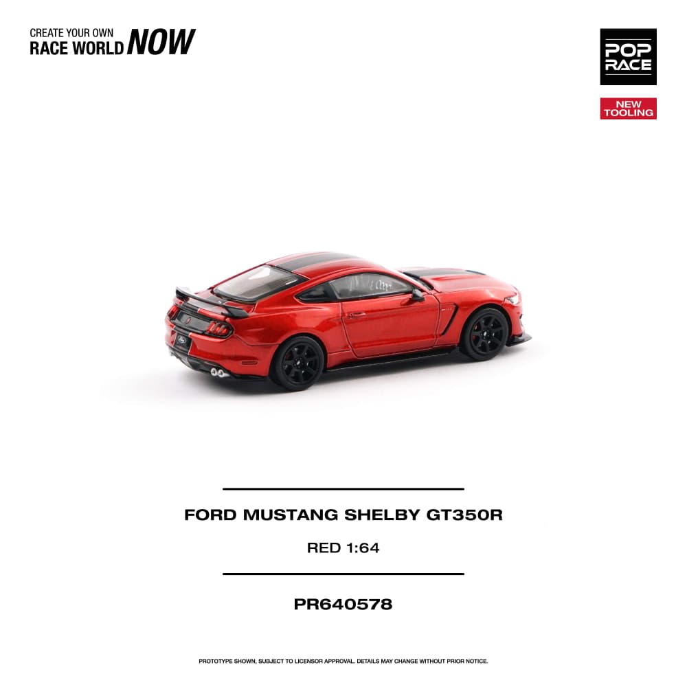 Ford Mustang Shelby GT350R Red