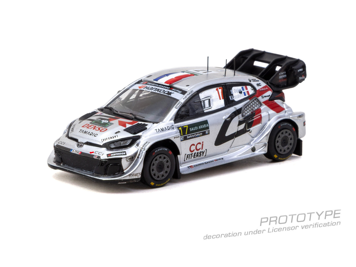 Toyota GR YARIS Rally1 HYBRID Rally Saudi Arabia 2025 WRC World Champion 2025