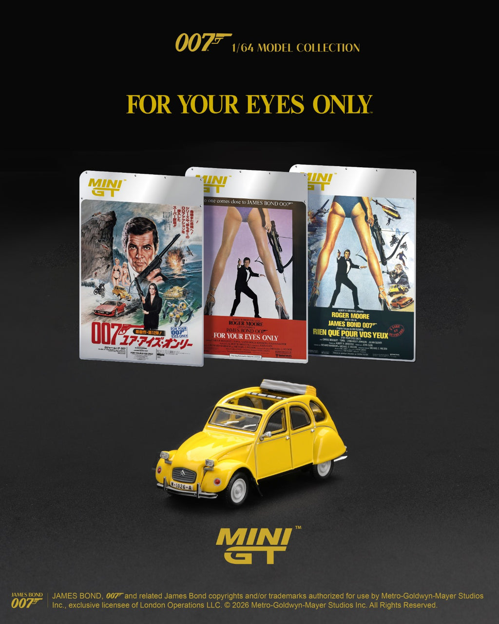 Citroen 2CV "For Your Eyes Only"