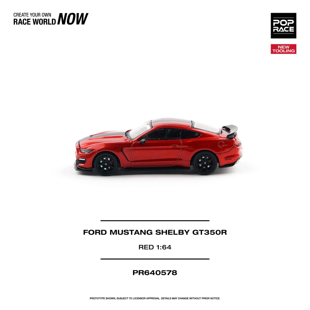 Ford Mustang Shelby GT350R Red