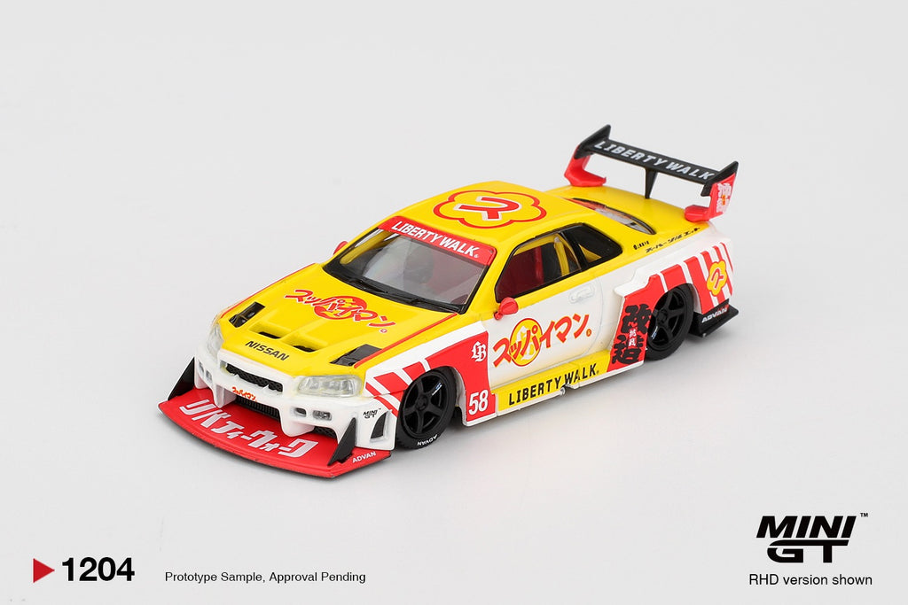 Nissan LB-ER34 Super Silhouette SKYLINE Suppaiman Okinawa