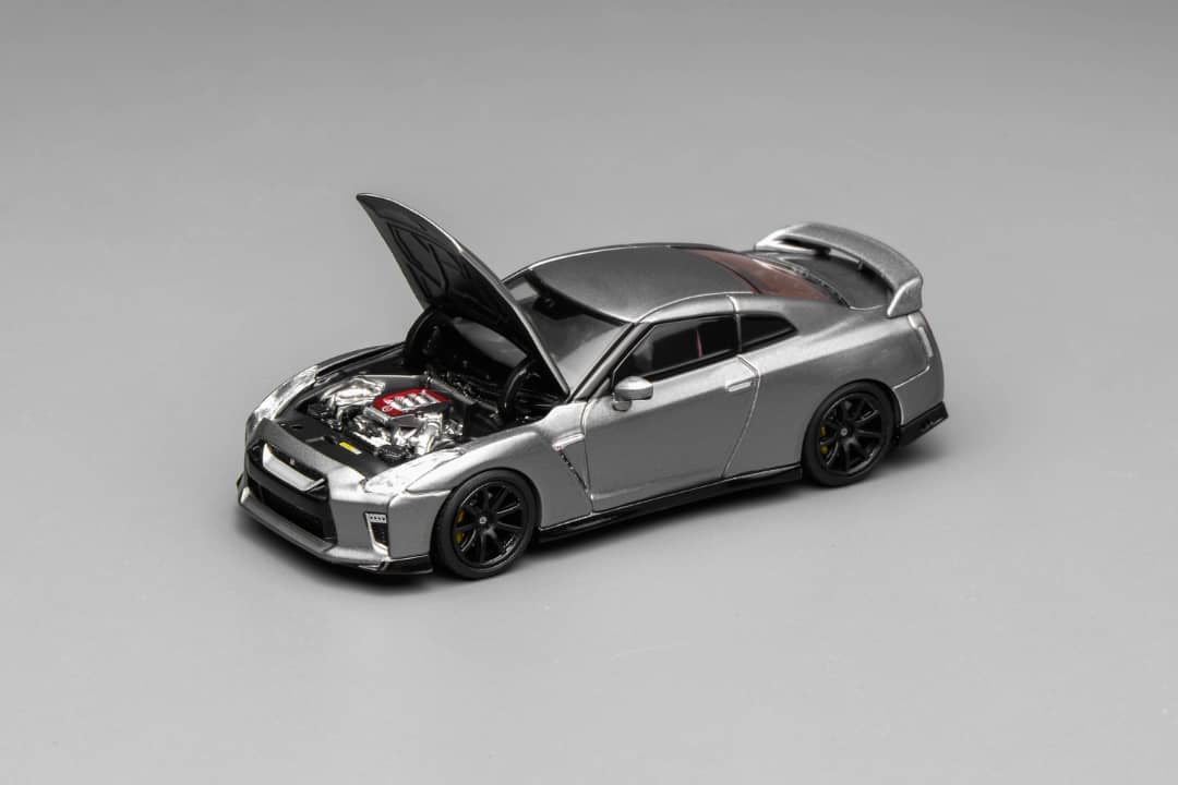 Nissan GT-R R35 Track Edition Engineered by Nismo 2020 Dark Metal Grey - Gift Edition