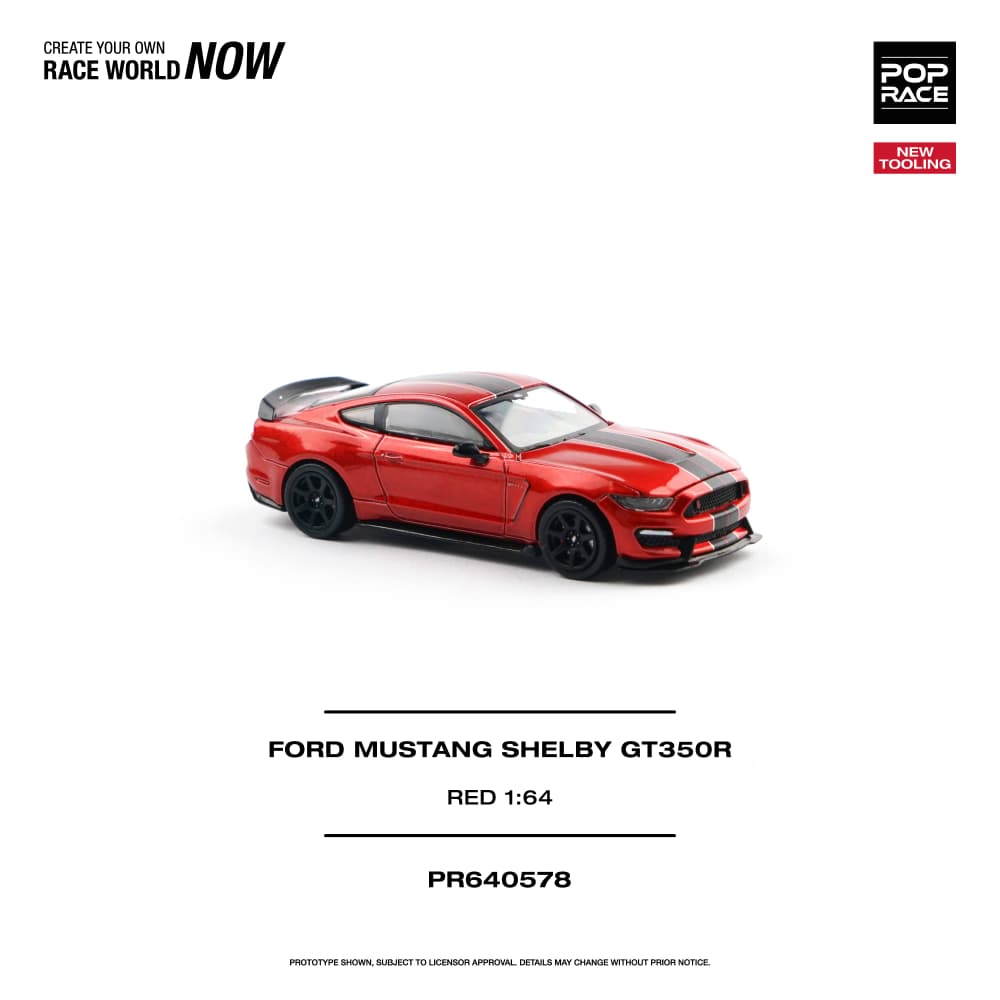 Ford Mustang Shelby GT350R Red