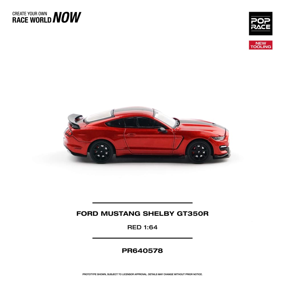 Ford Mustang Shelby GT350R Red