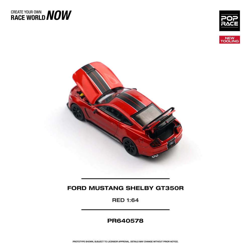 Ford Mustang Shelby GT350R Red