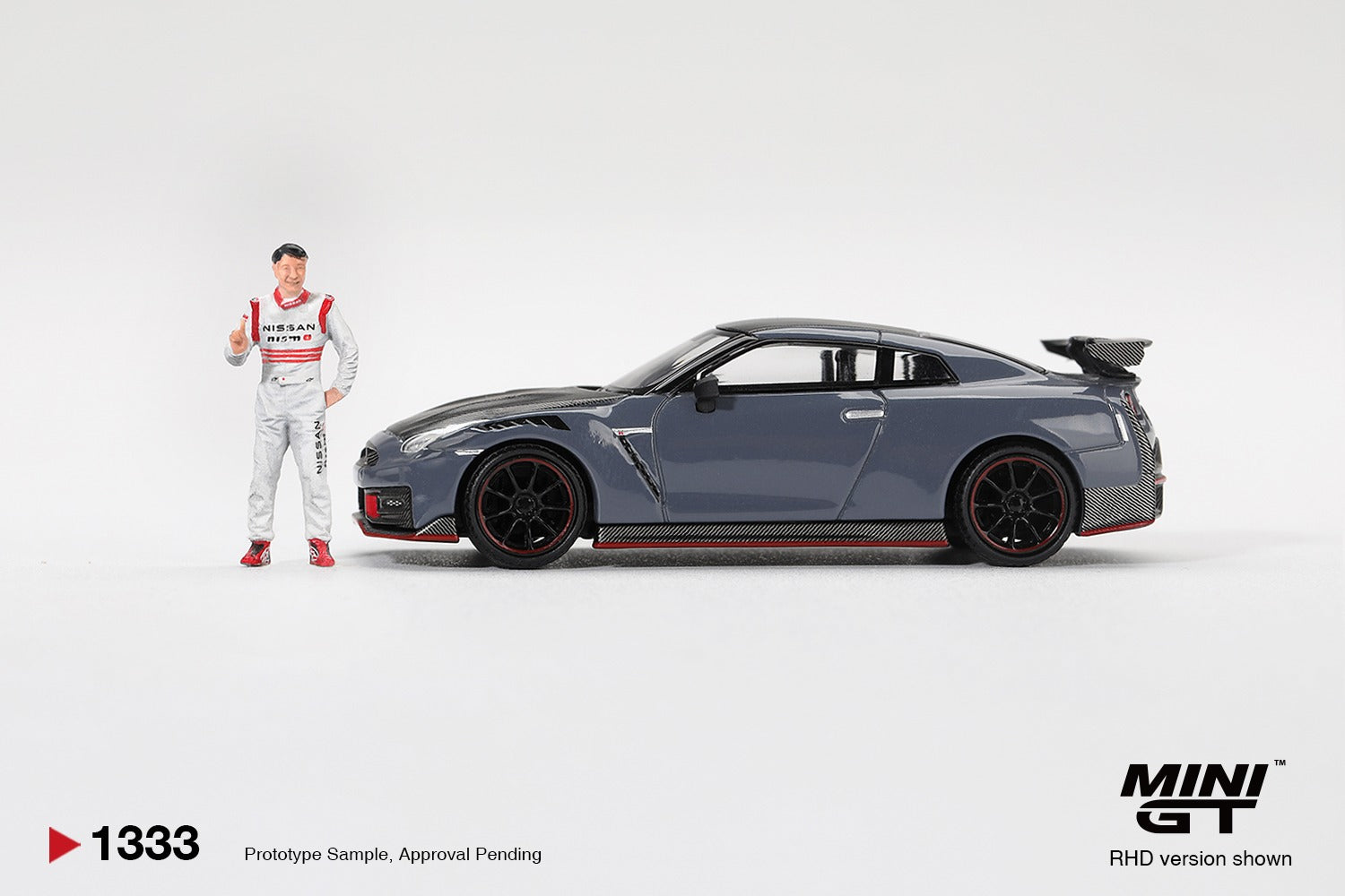 Nissan GT-R Nismo 2024 Tsukuba Production Car Lap Record w/ Matsuda Figure