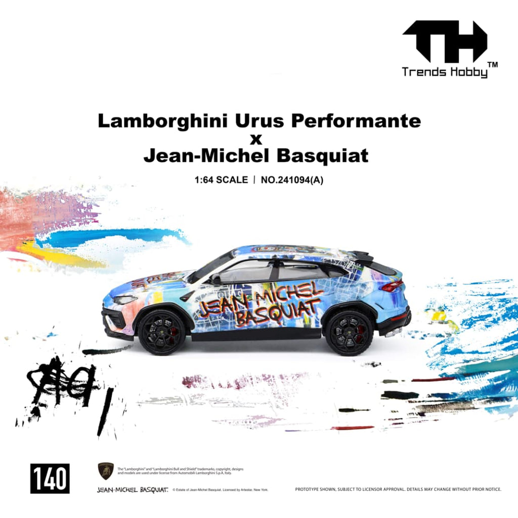 Lamborghini Urus Peformante x Jean-Michel Basquiat White