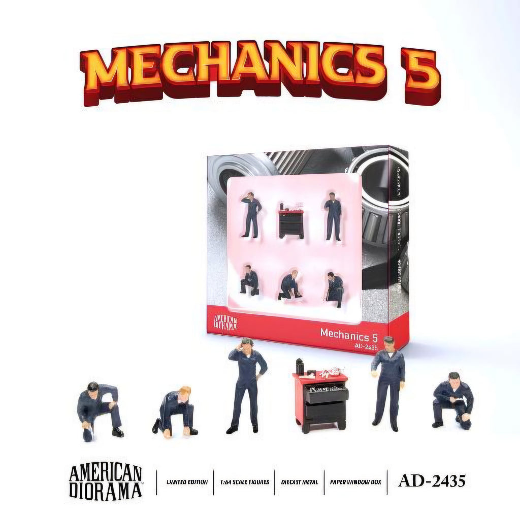1/64 Figure Set - Mechanics 5