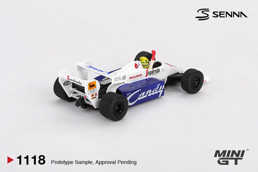 Toleman TG184 #19 Ayrton Senna 1984 Monaco Grand Prix 2nd Place