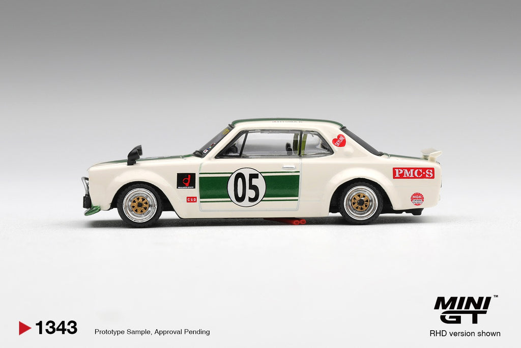 Nissan Skyline LB-WORKS "HAKOSUKA" White/Green